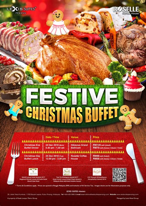 Delicious Christmas Buffet @ Lexis Suites Penang | Now Eating
