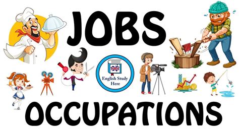 Jobs And Occupations In English Jobs Vocabulary Learn Jobs With