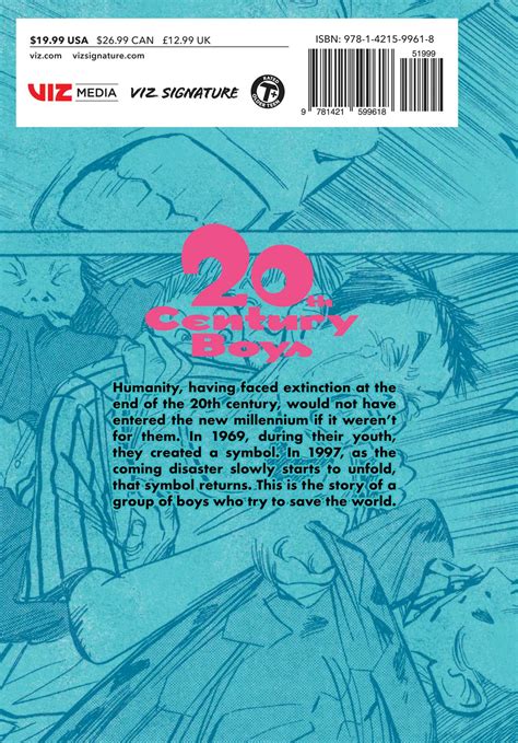 20th Century Boys The Perfect Edition Vol 1 Book By Naoki Urasawa