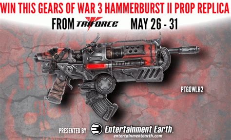 Entertainment Earth Giveaway Gears Of War 3 Hammerburst Ii Prop Replica