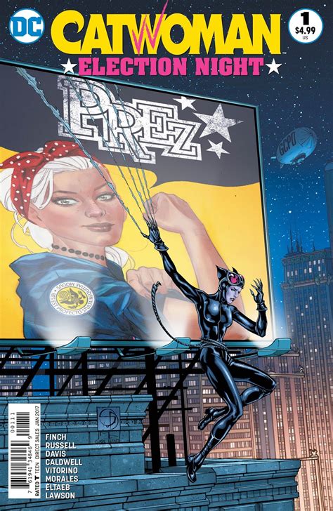 Weird Science Dc Comics Preview Catwoman Election Night 1