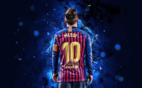 Messi Back Wallpapers Wallpaper Cave