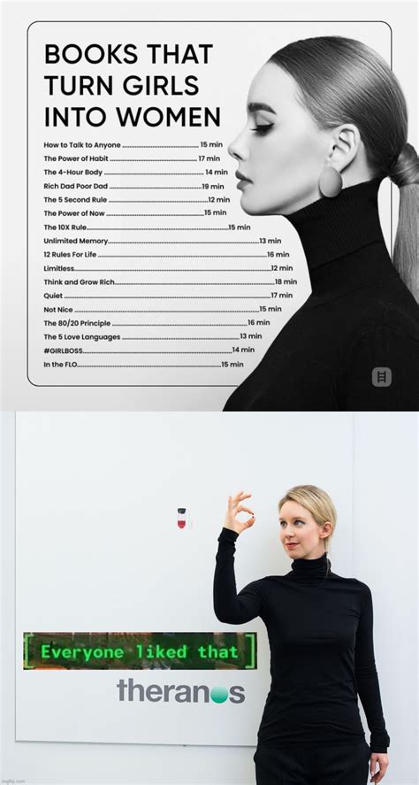 Elizabeth Holmes Founder And Former Ceo Of Theranos And Current