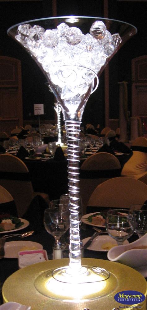 Martini Glass Centerpiece Martini Glass Centerpiece Wedding Decorations Centerpieces Martini