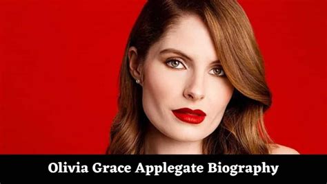 Olivia Grace Applegate Wikipedia Wiki Biography Instagram Love And