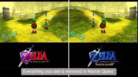 The Legend Of Zelda Ocarina Of Time 3d Master Quest Trailer Youtube