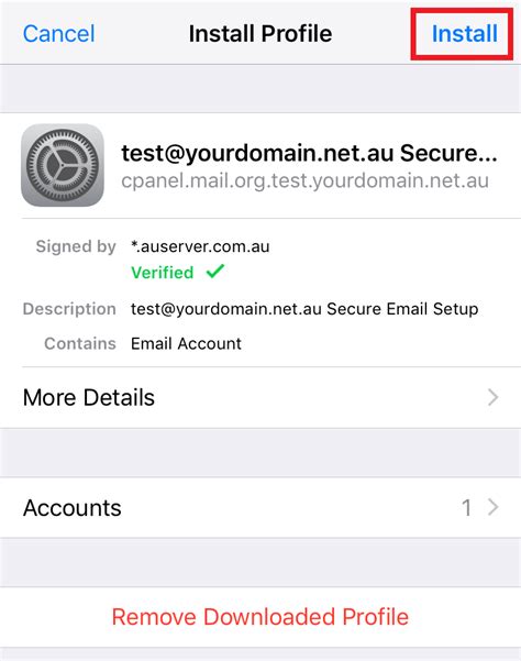 Automatic Email Setup For Iphone Ipad