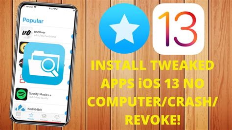 Download tweaked apps on ios 13. Install Tweaked Apps CRASHING FIX iOS 13-13.3.1 NO ...