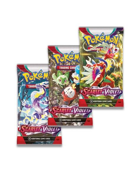Pokemon Trading Card Game Scarlet And Violet 3 Booster Pack Gameplanet