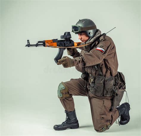 Russian Special Forces Soldier Stock Image Image Of Force Ranger