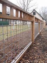 Images of Wood Fencing With Metal Posts