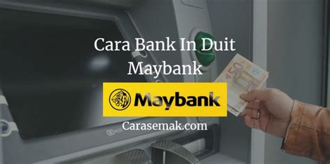 Selain mendapatkan penyata akaun online, anda juga boleh cetak penyata ringkas akaun melalui mesin atm maybank. Cara Mudah Bank In Duit Maybank ATM Cash Deposit Machine