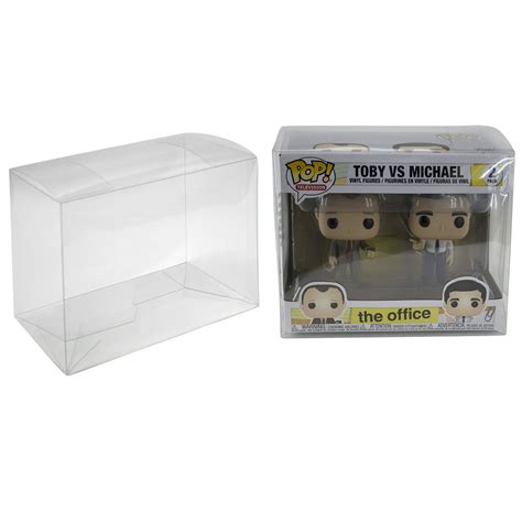 Plastic Box Protector Cases For Funko Pop 2 Pack Or Vynl Figures Clear