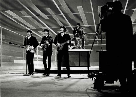 The Beatles Performing On The Ed Sullivan Show New York City 9th