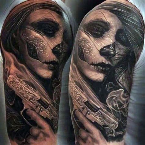 W e try to give you our best. 50 La Catrina Tattoo Designs For Men - Mexican Ink Ideas