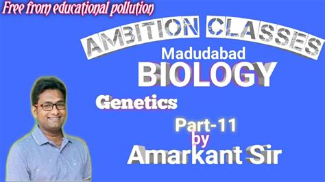 ╬ this trait generally occurs in case of coat color of organisms. L-11, Genetics, Topic-Codominance &Incomplete Dominance by Amarkant Sir - YouTube