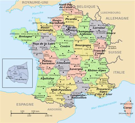 Première carte des départements français selon le niveau de propagation du virus, dévoilée jeudi 30 avril. Départements de France | Arts et Voyages