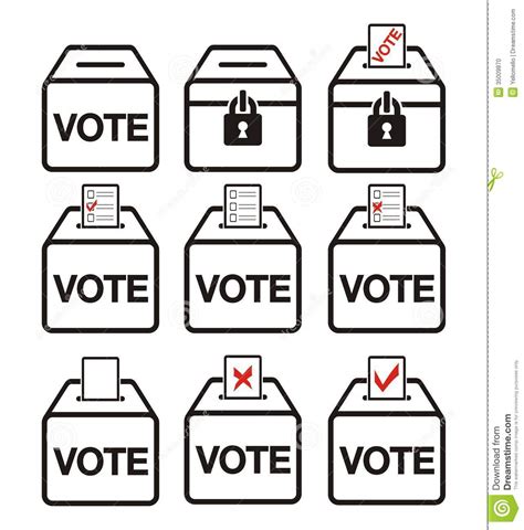Find & download free graphic resources for election icons. Election Icons - Ballot Box Icons Stock Vector ...