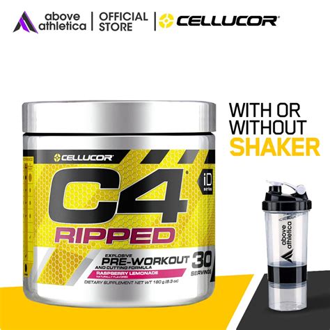 Cellucor C4 Ripped Pre Workout Powder 30 Servings Pre Workout Energy