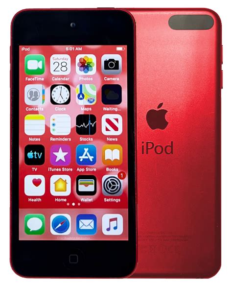 Refurbished Apple Ipod Touch 6th Generation Product Red And Black 32gb A
