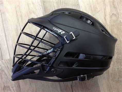 Cascade Cpxr Matte Black Lacrosse Helmet Is Now Available For Purchase