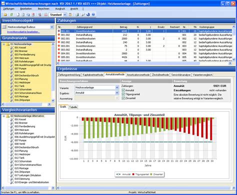 Im vorwege zur auftragsvergabe fand am 3. SOLAR-COMPUTER GmbH - Wirtschaftlichkeitsberechnung VDI 2067-1 und VDI 6025