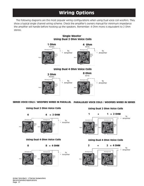 This parallel wiring setup will. Kicker Comp Cvr 12 Wiring Diagram : Four Kicker Cvr 2 Ohm Subwoofer Wiring Diagram Carrier ...