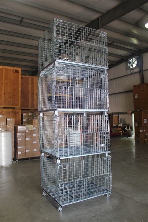 Large Wire Containers Large Industrial Wire Baskets