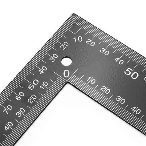 Uxcell 150x300mm Stainless Steel 90 Degree L Square Ruler Measuring