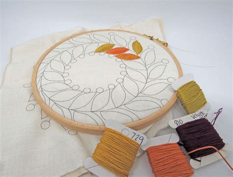 fishbone-stitch-embroidery-pattern-hand-embroidery-pattern,-modern-embroidery-kit,-hand-embroidery