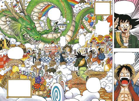 Dragon Ball X One Piece Manga Turns Luffy And Goku Into Best Friends