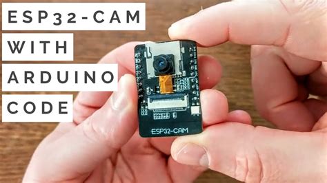 Esp32 Cam Quickstart With Arduino Code Youtube