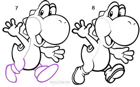 The comic would later be serialized in japan through corocoro comic in 1993. How To Draw Yoshi (Step by Step Pictures) | Cool2bKids