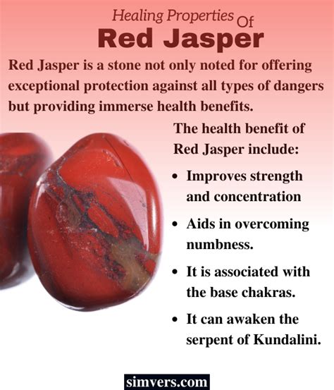 Red Jasper Power Identification Healing Properties And Usage