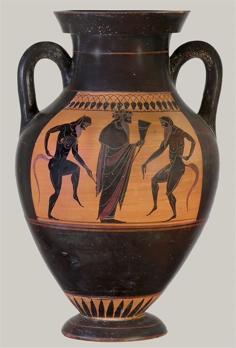 Athenian Vase Painting Black And Red Figure Techniques Thematic