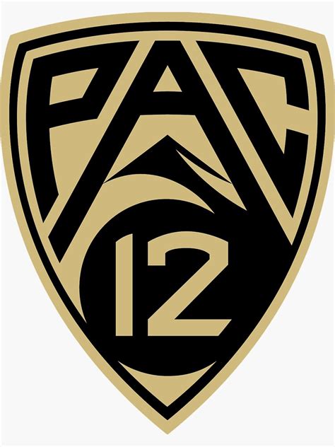 Pac 12 Logo Colorado Colors Sticker For Sale By Samanthaedelman