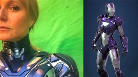 Avengers 4 Gwyneth Paltrow Rescue Armor