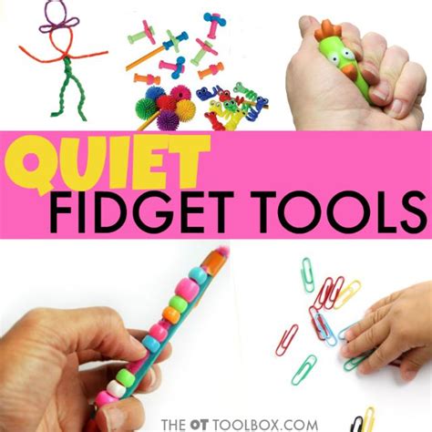 In today's video i'm going to be showing you how to make diy pop it fidget toys that i've been seeing all over tiktok. Quiet Fidget Toys for School - The OT Toolbox | Fidget ...