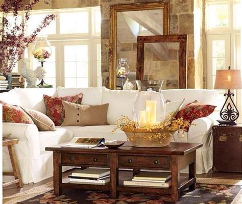 ️ Pottery Barn Pottery Barn Living Room Fall Living Room Cottage