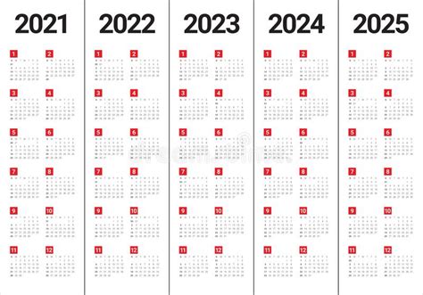 Calendar 2022 2023 2024 2025 2024 Calendar Printable