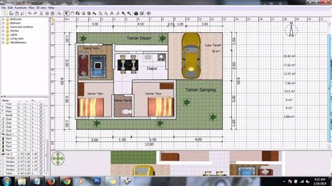 Kamu bisa memilih mau merancang rumah secara 2d, atau 3d. Aplikasi Membuat Design rumah 3D - YouTube