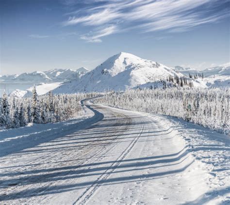 Mountain Road Snow Stock Photos Pictures And Royalty Free Images Istock