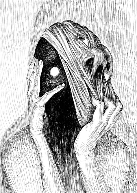 Creepy Drawings Dark Drawings Arte Horror Horror Art Arte Obscura Tatoo Art Arte