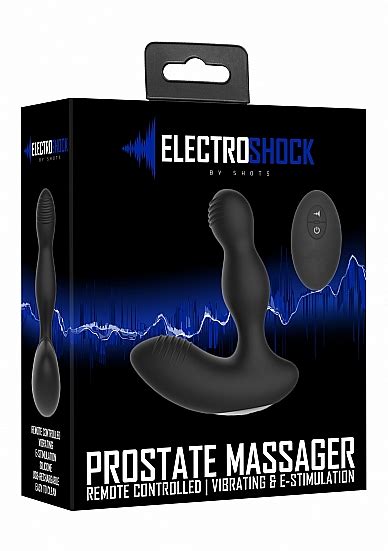 Masażer Prostaty Ekektrostymulacja Wibrujący Electro Shock Prostate