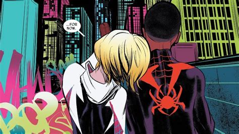 what is the relationship between miles morales and gwen stacy are they together