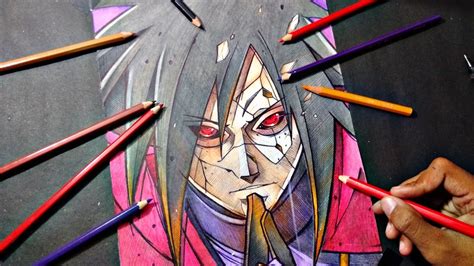 Drawing Madara Uchiha Naruto Youtube