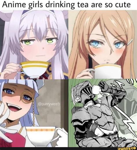 Anime Girls Drinking Tea Are So Cute