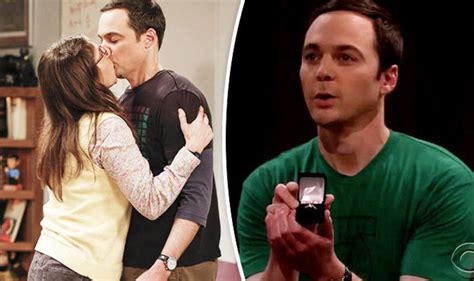 Sheldon And Amy Kiss