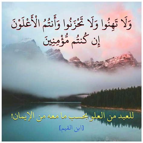 قرآن كريم ~ آيه ~ ولا تهنوا ولا تحزنوا | Quran quotes ...