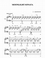 MOONLIGHT SONATA Sheet music for Piano (Solo) | Musescore.com